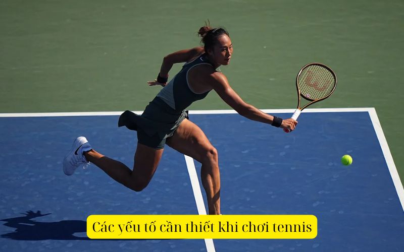 Các yếu tố cần thiết khi chơi tennis