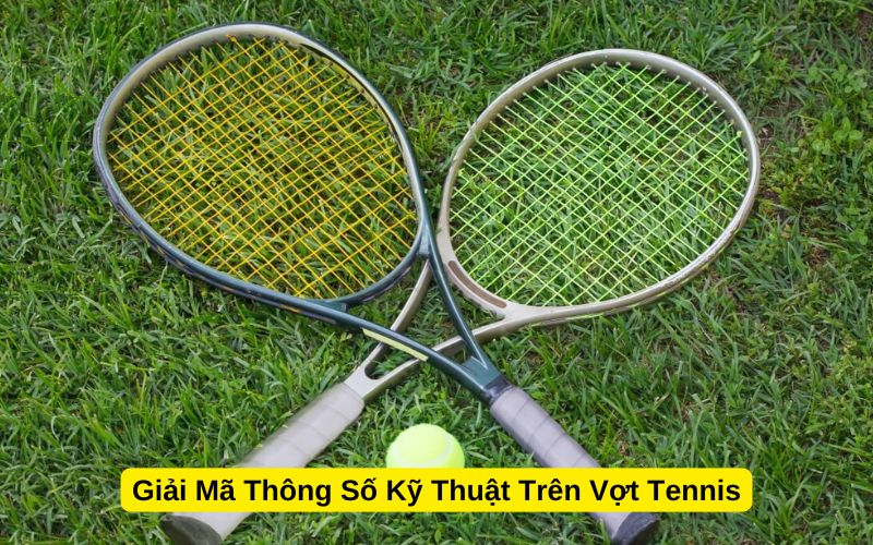 Giải Mã Thông Số Kỹ Thuật Trên Vợt Tennis