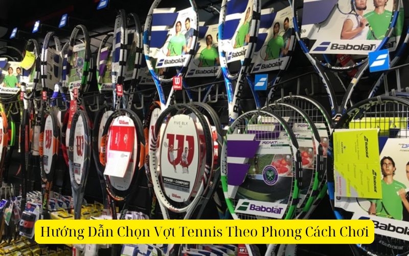 Hướng Dẫn Chọn Vợt Tennis Theo Phong Cách Chơi