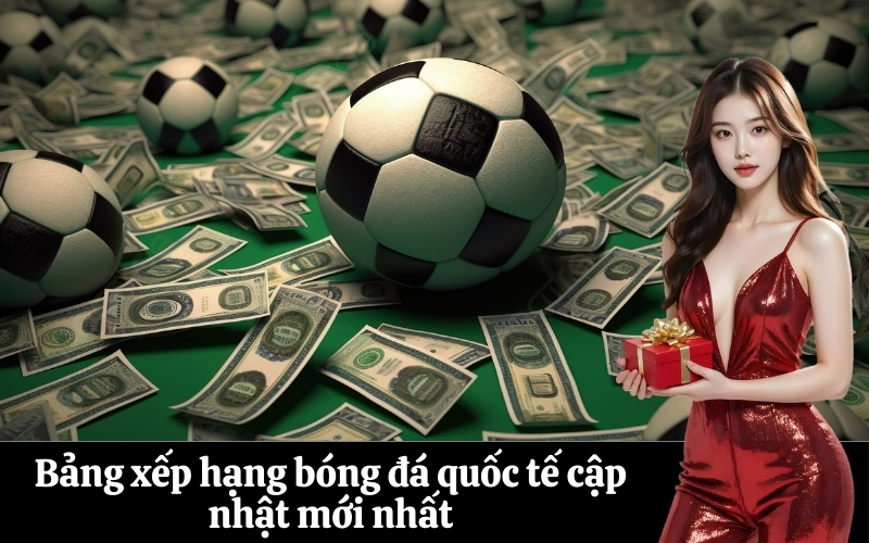 Bảng xếp hạng bóng đá quốc tế cập nhật mới nhất