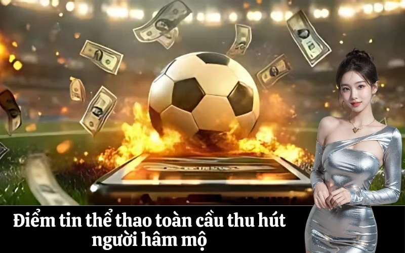 Điểm tin thể thao toàn cầu thu hút người hâm mộ