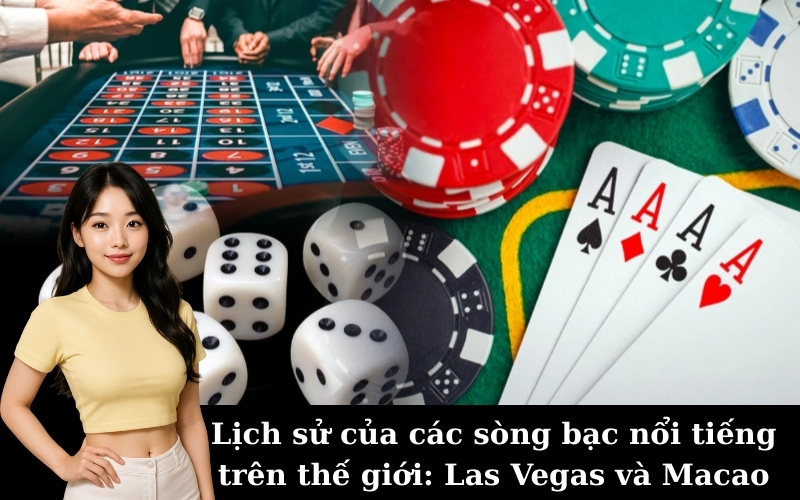 Lịch sử của các sòng bạc nổi tiếng trên thế giới: Las Vegas và Macao