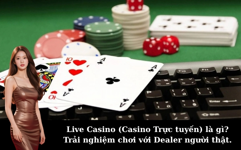 Live Casino (Casino Trực tuyến) là gì? Trải nghiệm chơi với Dealer người thật.