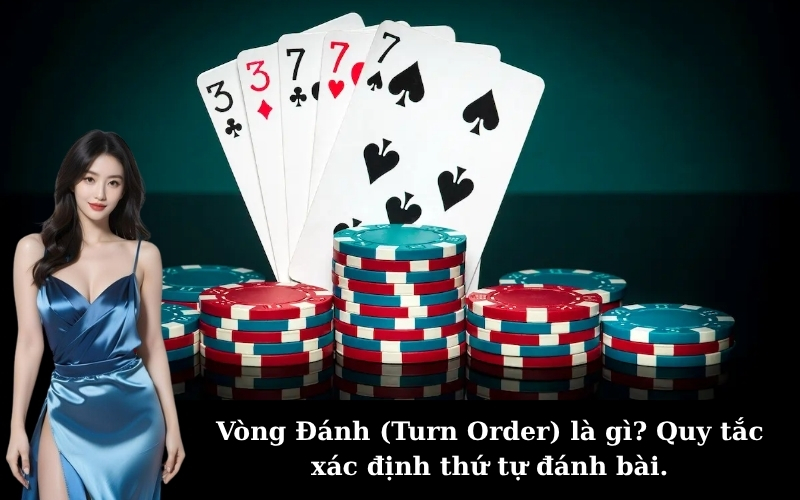 Vòng Đánh (Turn Order) là gì? Quy tắc xác định thứ tự đánh bài.
