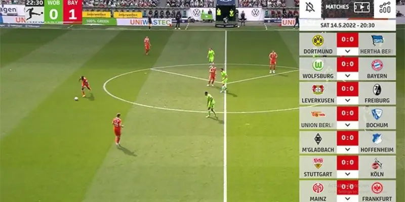 Trải nghiệm xem Bundesliga Online chất lượng Full HD trên mọi thiết bị