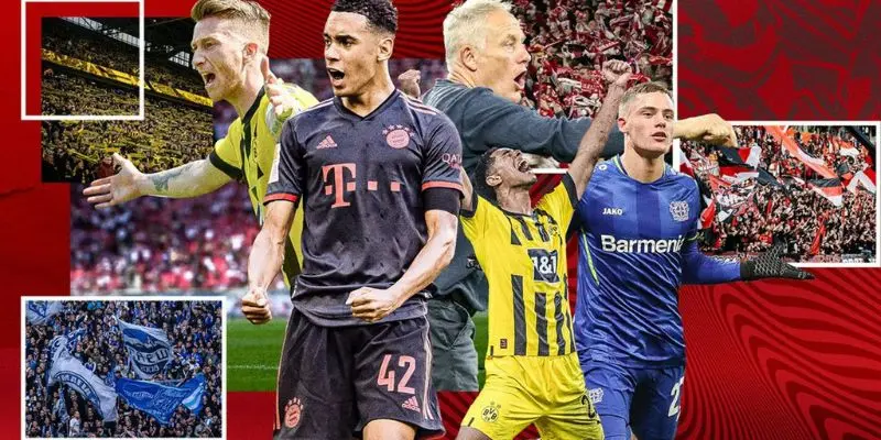 Người hâm mộ theo dõi Bayern Munich và Dortmund thi đấu trực tiếp
