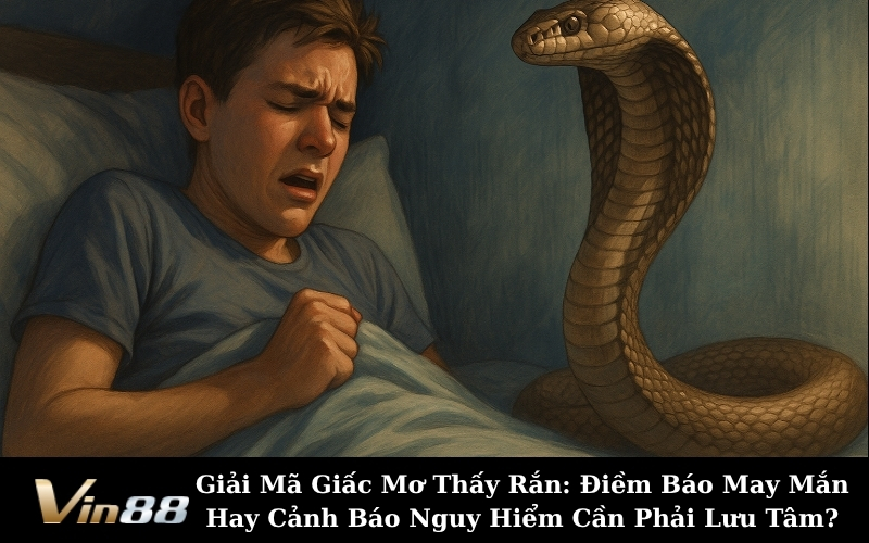 Giải Mã Giấc Mơ Thấy Rắn: Điềm Báo May Mắn Hay Cảnh Báo Nguy Hiểm Cần Phải Lưu Tâm?