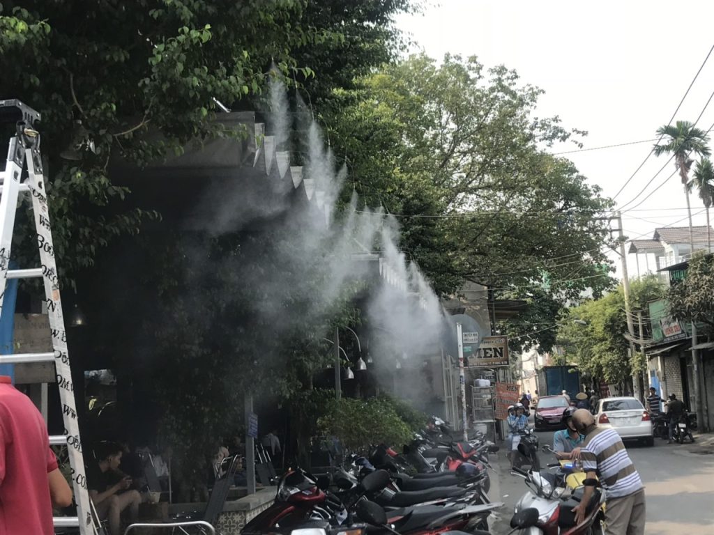 hệ thống máy phun sương