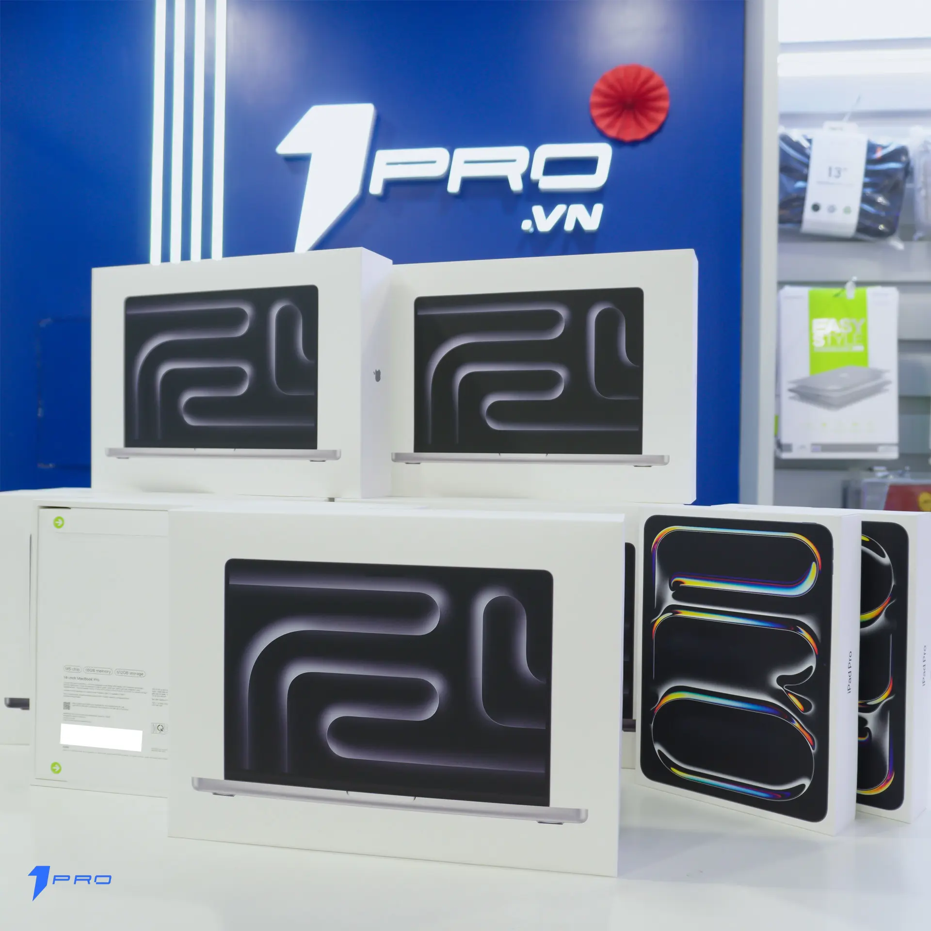 Màn hình Macbook Pro M5 hiển thị dải màu sắc rực rỡ và chi tiết