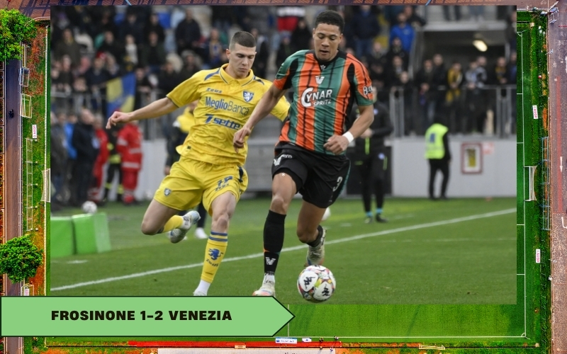 Frosinone 1-2 Venezia
